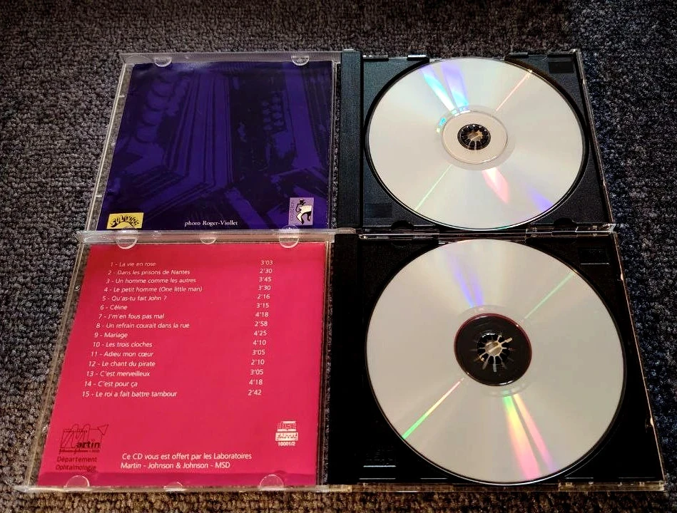 🎶 Uitzonderlijke set: Edith Piaf, 2 mythische cd's die je absoluut moet hebben! – photo 7